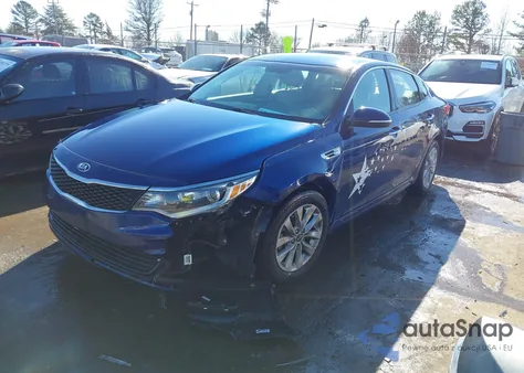 2016 Kia Optima Lx from USA, damaged, VIN 5XXGT4L39GG017326
